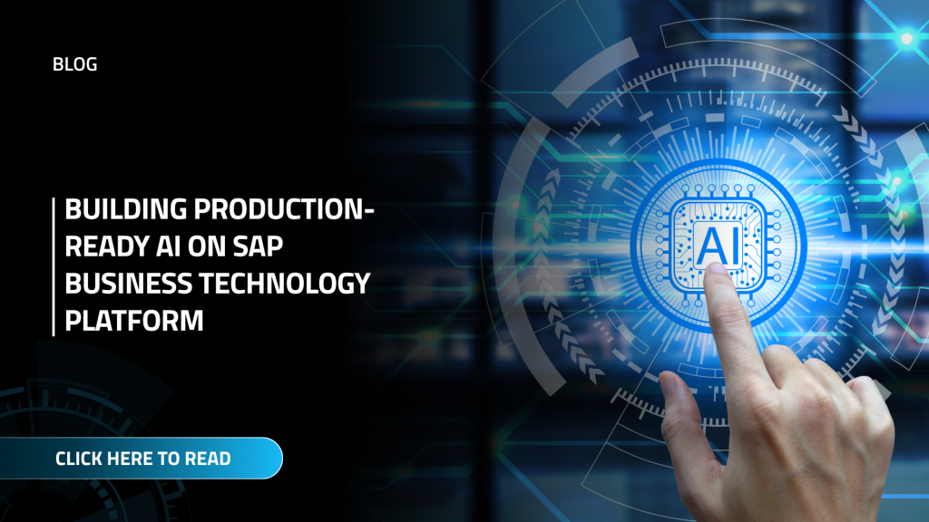Building Production-Ready AI on SAP Business Technology Platform